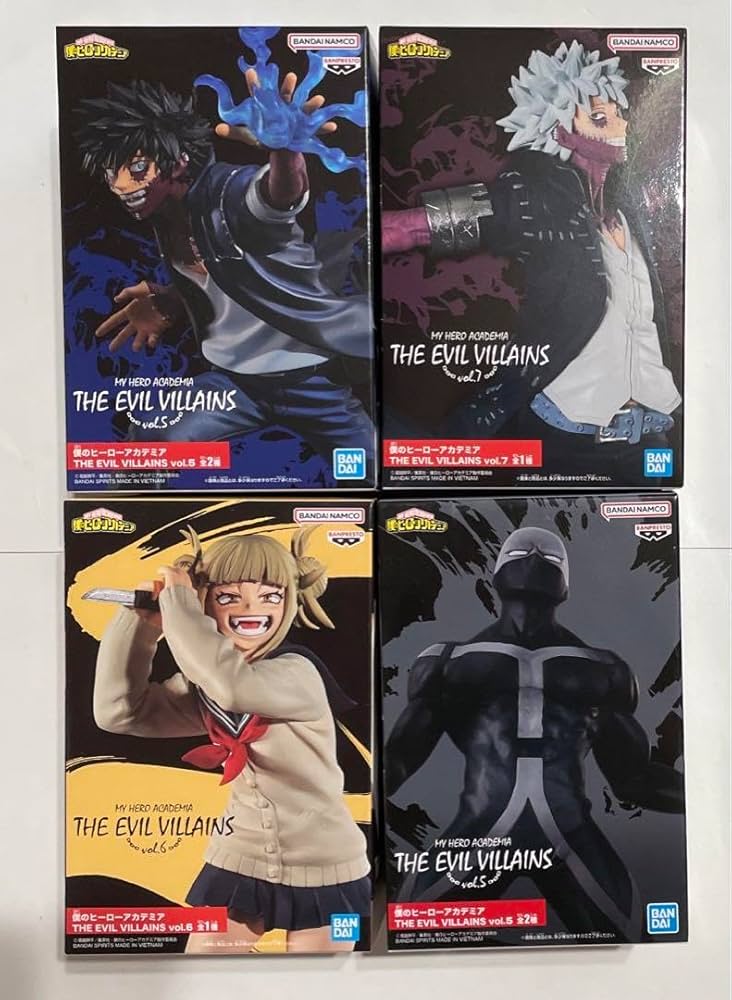 僕のヴィランアカデミア　セット Amazon.co.jp: 僕のヒーローアカデミア ヒロアカ フィギュア